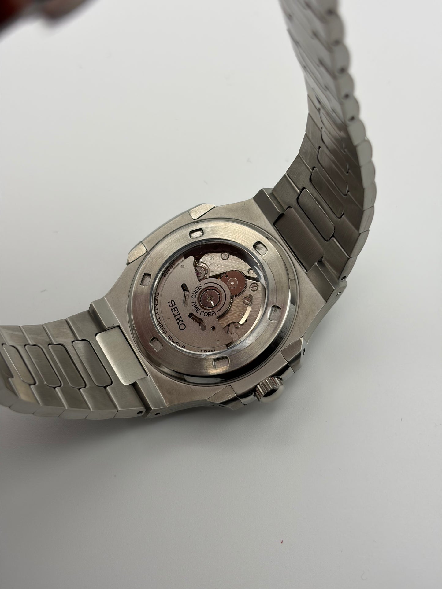 Nautilus Tiffany Blue Dial - Seiko Mod