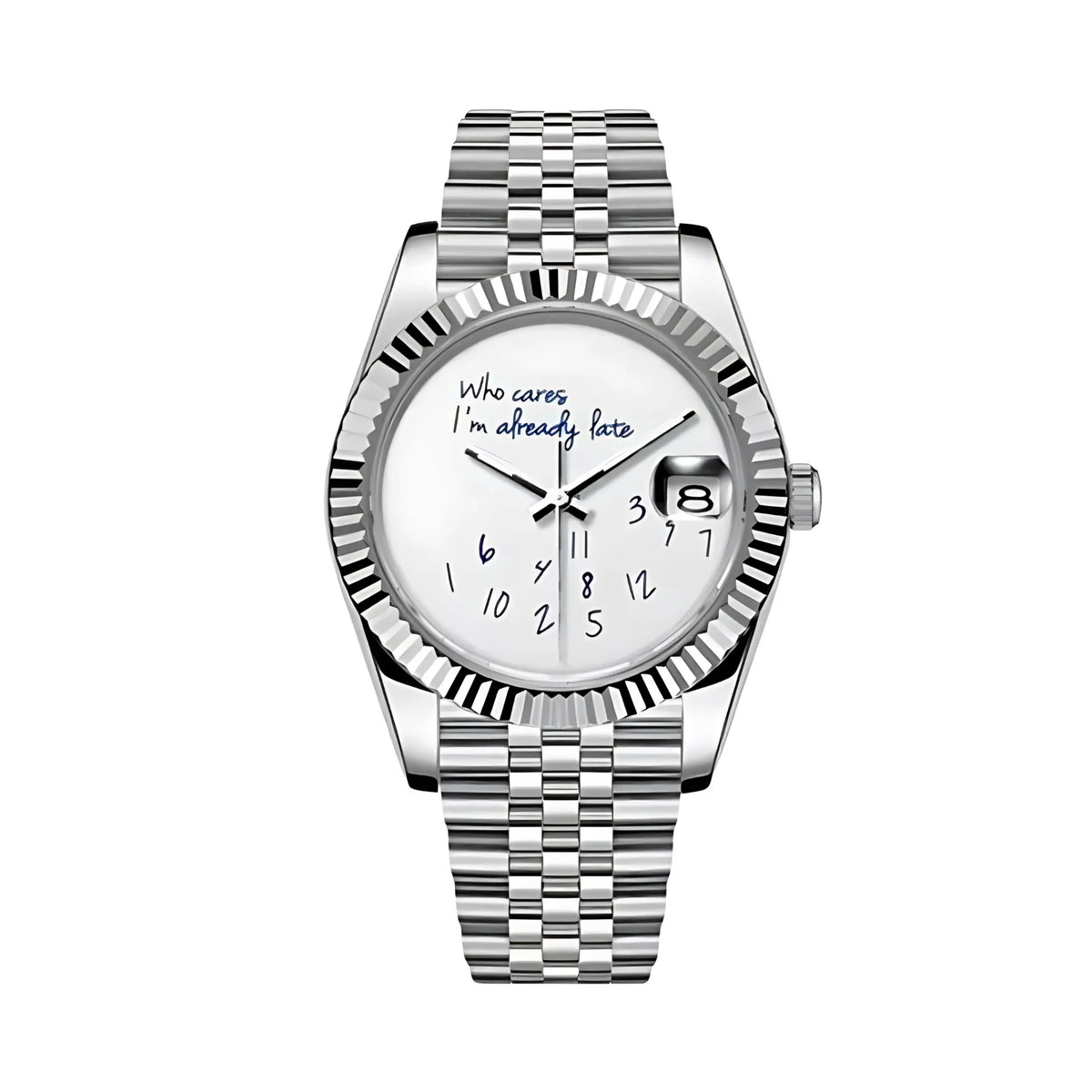 Datejust Who Cares im Always late