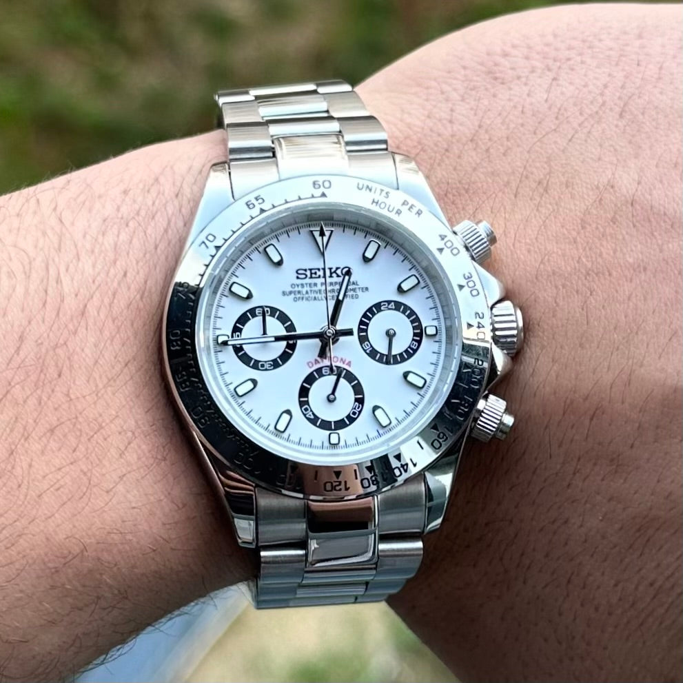 Panda Daytona - Seiko Mod