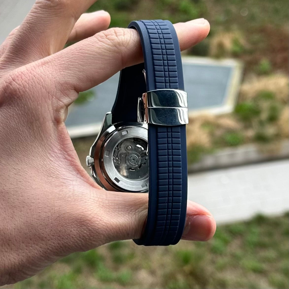 Ocean Blue Aquanaut - Seiko Mod