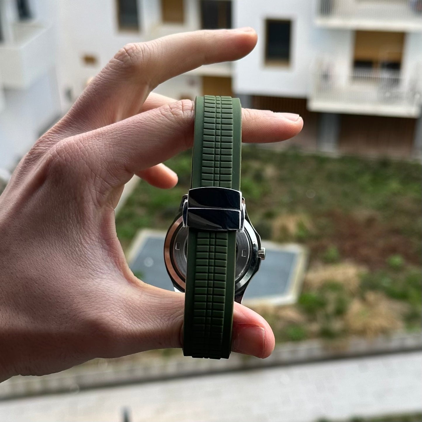 Forest Green Aquanaut - Seiko Mod