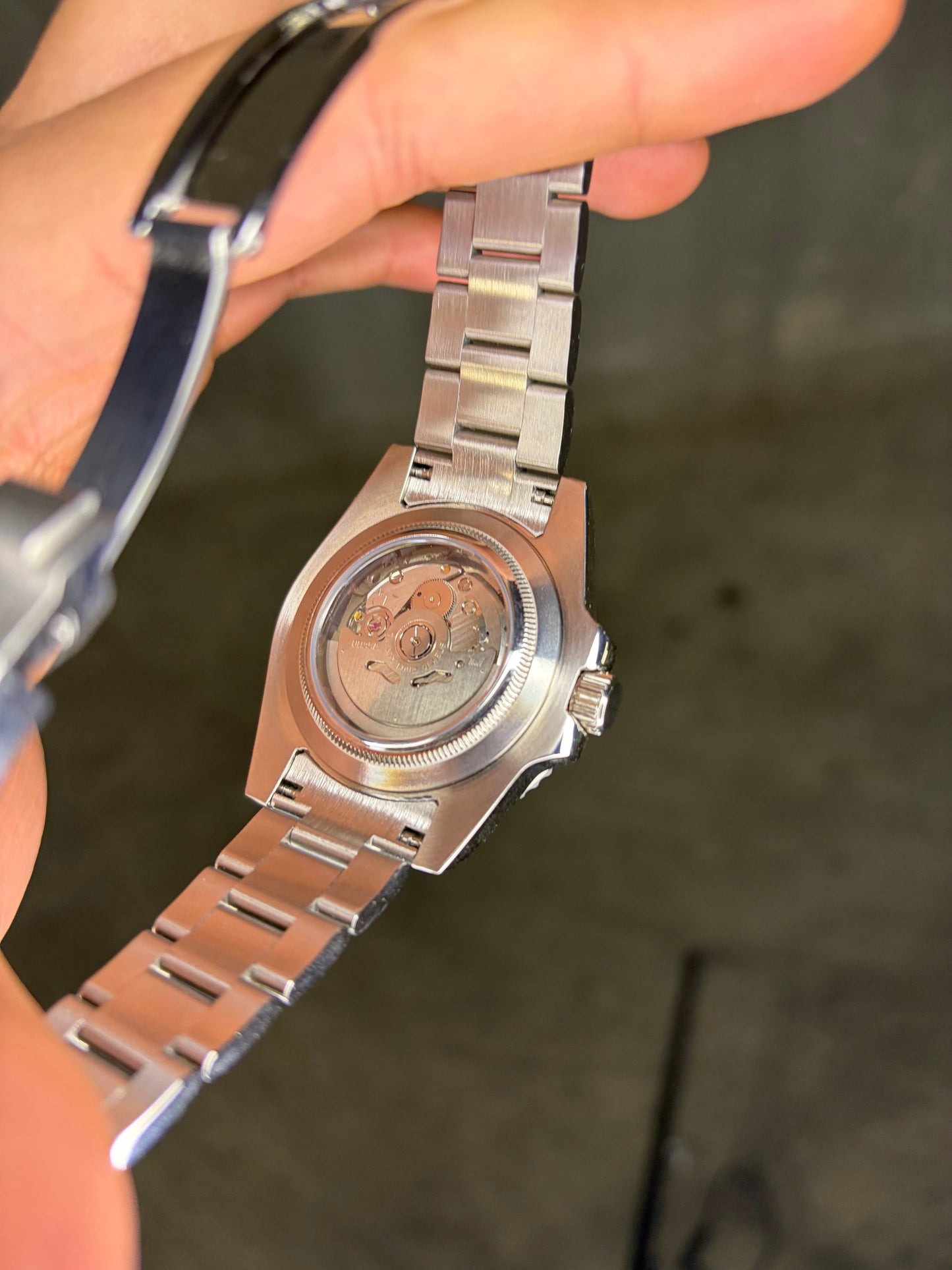 GMT Master II Batman Blue & Black bezel - Seiko Mod