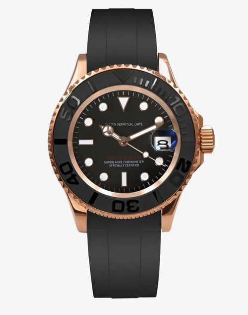 Yacht Master Rose Gold & Black