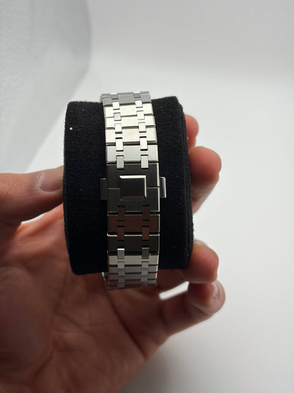 Royal Oak Blue Arabic Numerals- Seiko Mod