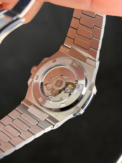 Open heart & Galaxy dial Nautilus- Seiko Mod