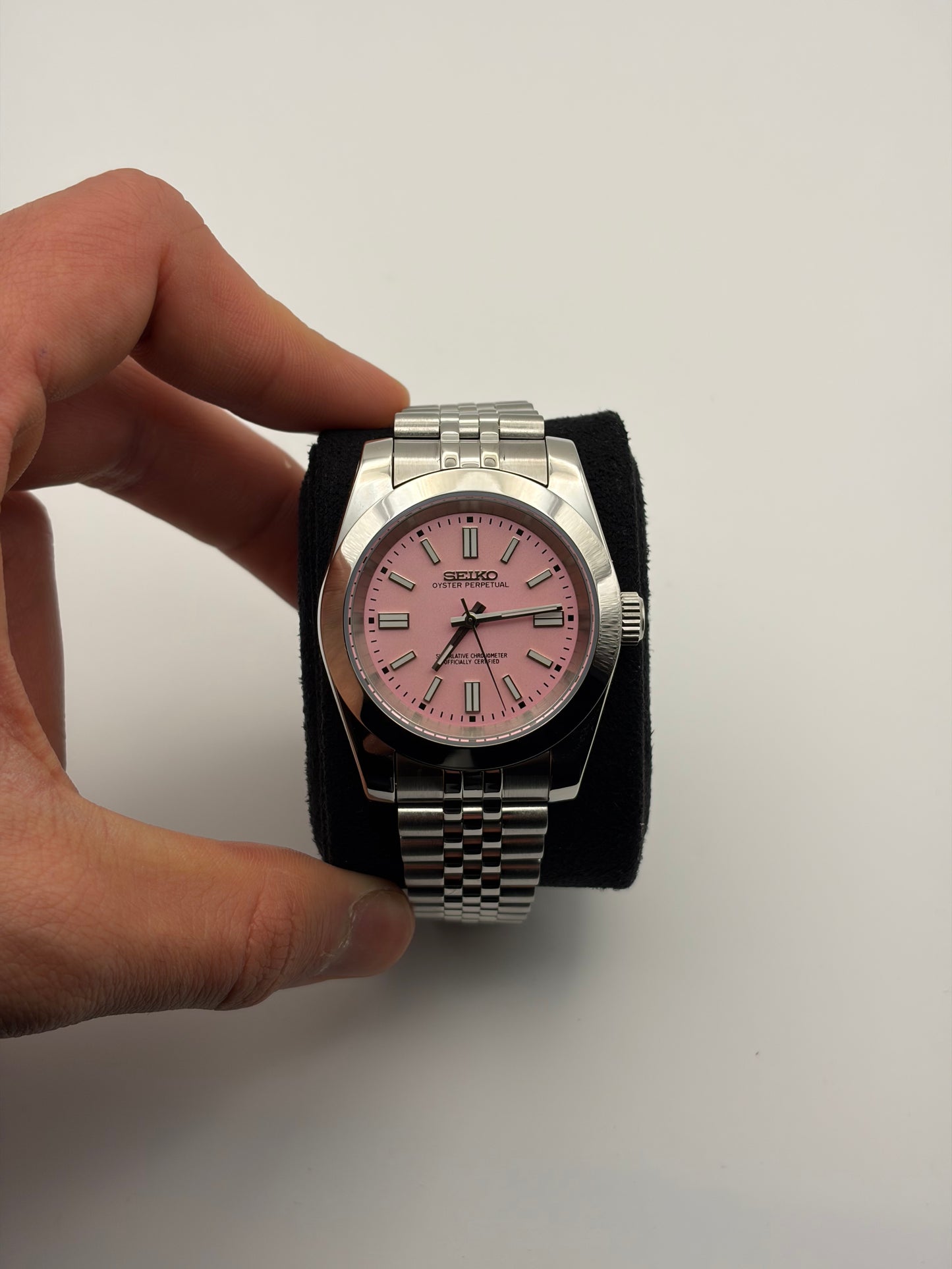 Oyster perpetual Pink - Seiko Mod