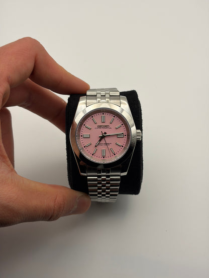 Oyster perpetual Pink - Seiko Mod