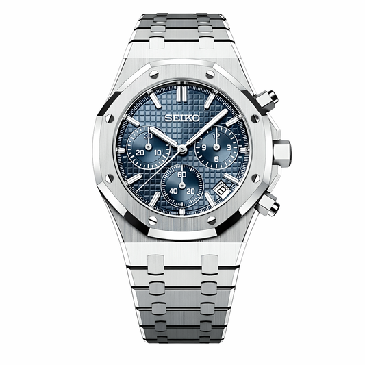 Royal Oak Blue Chronograph - Seiko Mod