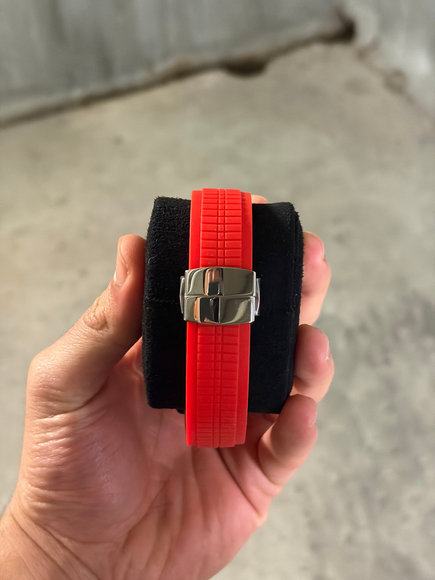 Volcano Red Aquanaut - Seiko Mod