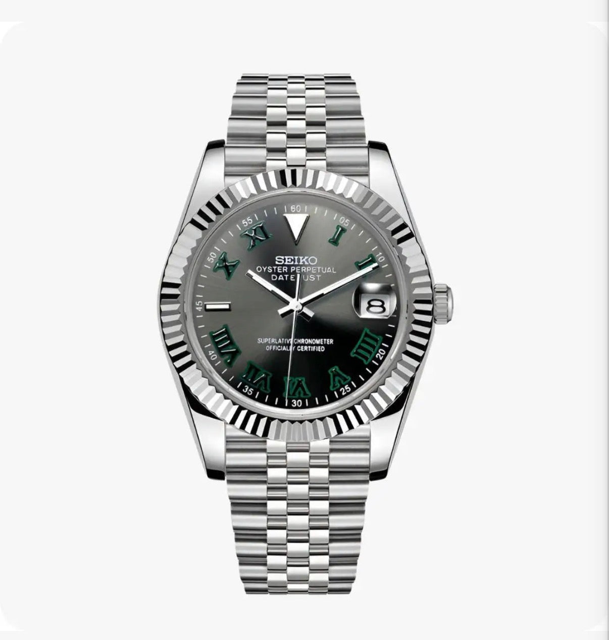 Wimbledon datejust - Seiko Mod