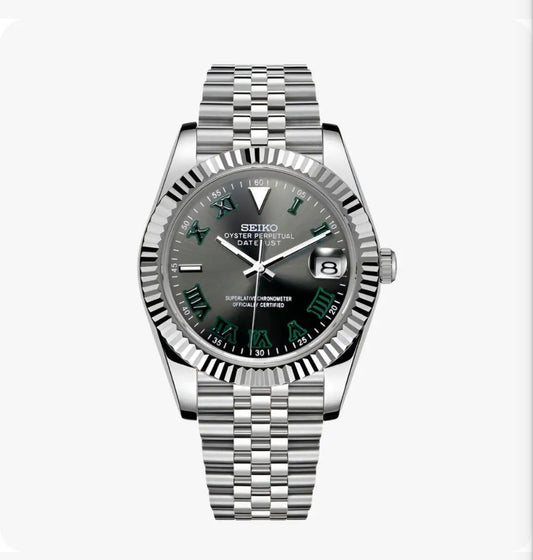 Wimbledon datejust - Seiko Mod