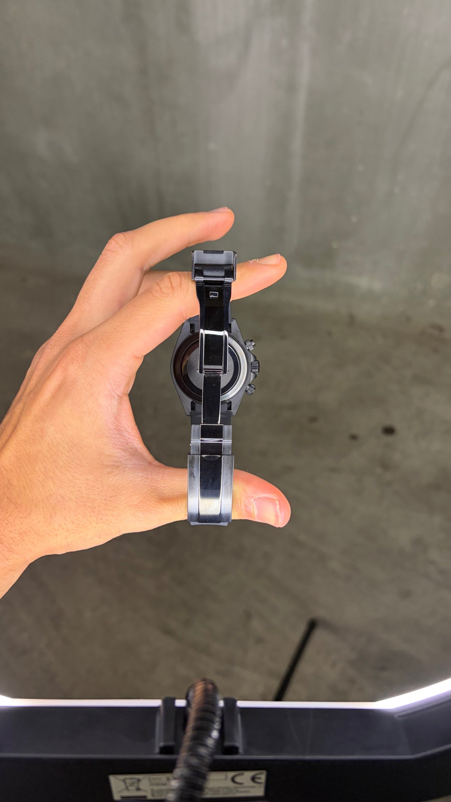 Full Black Oysterflex Daytona - Seiko Mod