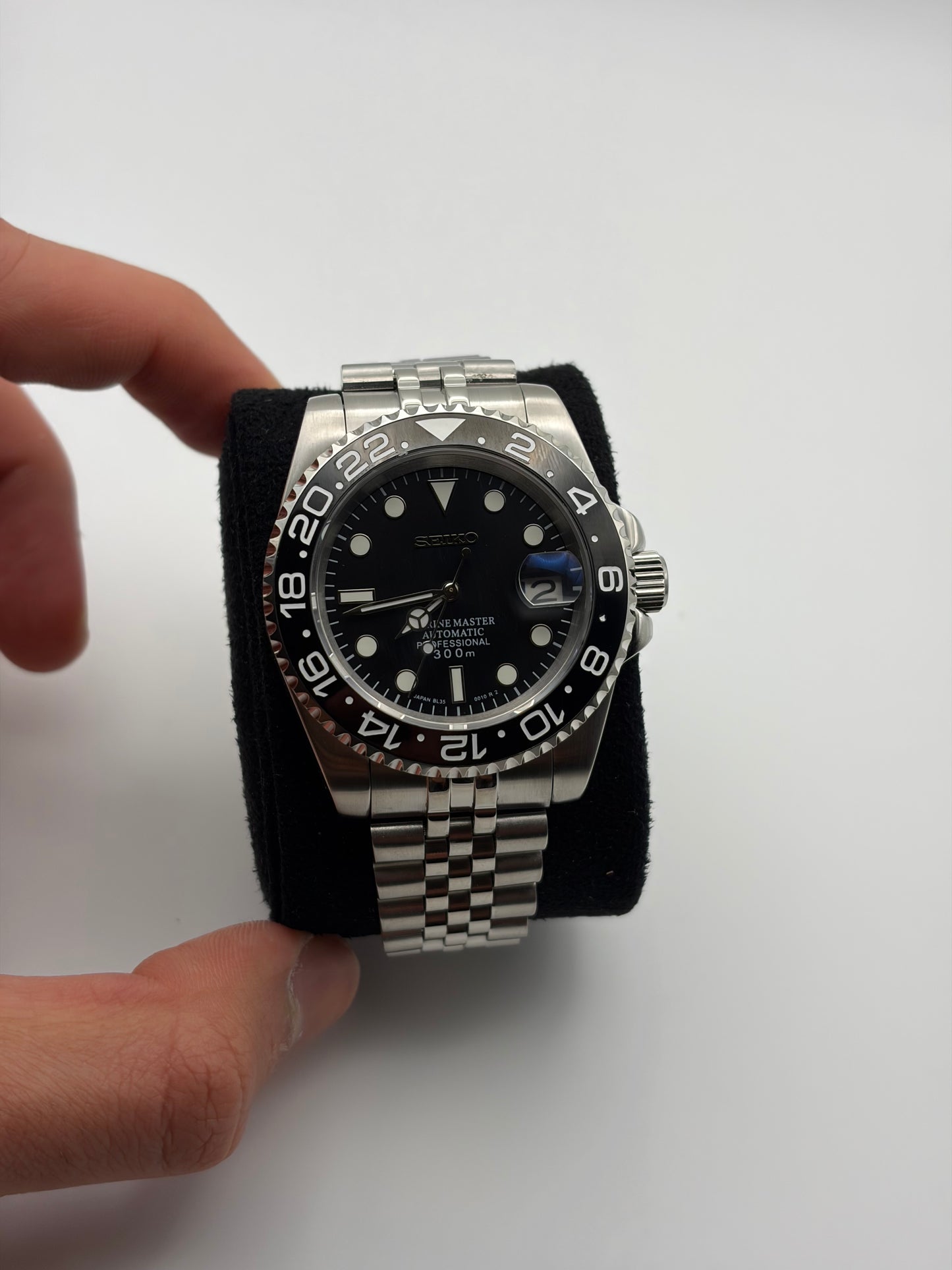 GMT master II black bezel - Seiko Mod