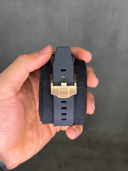 Rose Gold and Black Dial Royal Oak  - Seiko Mod