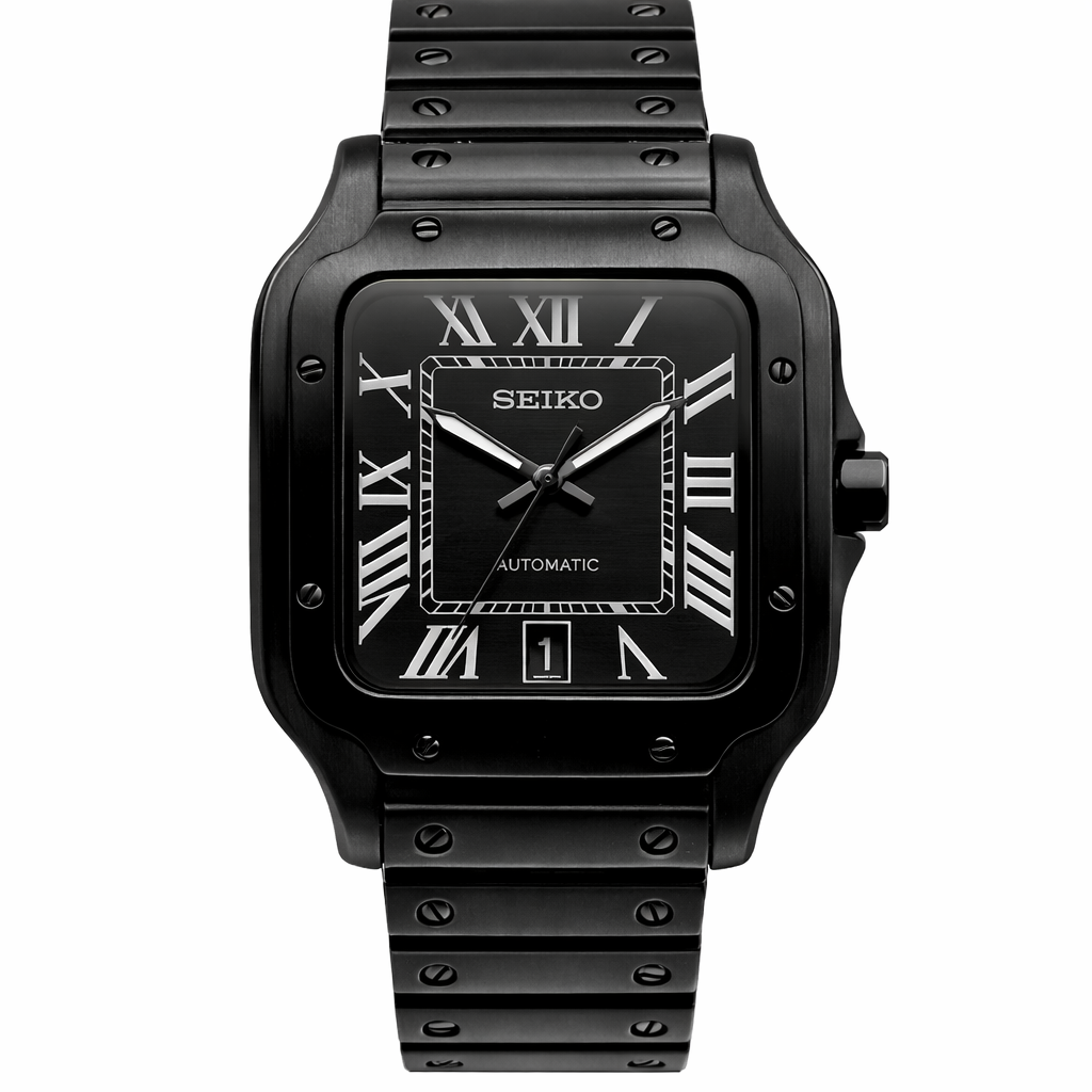 Santos Triple Black - Seiko Mod