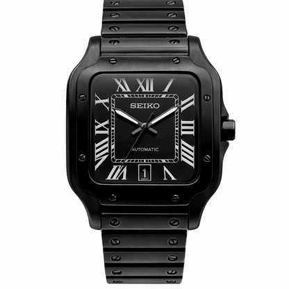Santos Triple Black - Seiko Mod