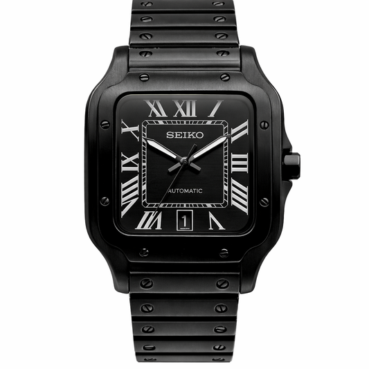 Santos Triple Black - Seiko Mod