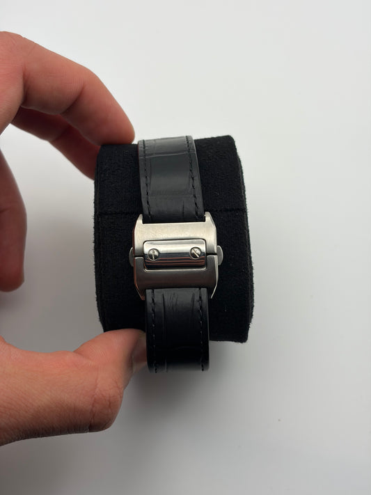 Bracelet bleu cuir santos