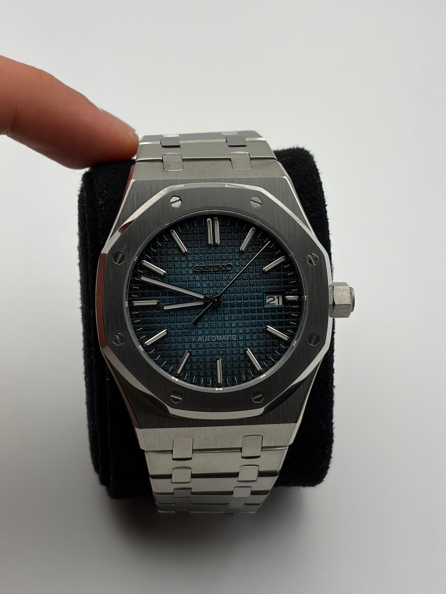 Royal oak blue fade dial - Seiko Mod