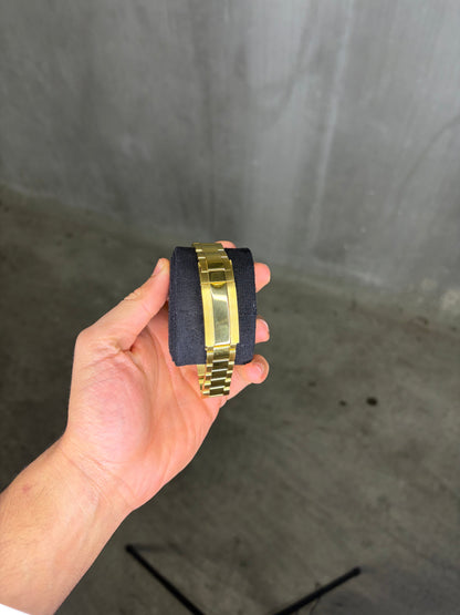 Yellow Gold & black Daytona  - Seiko Mod