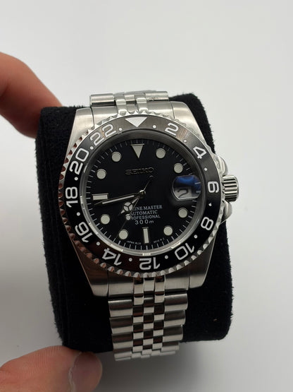 GMT master II black bezel - Seiko Mod