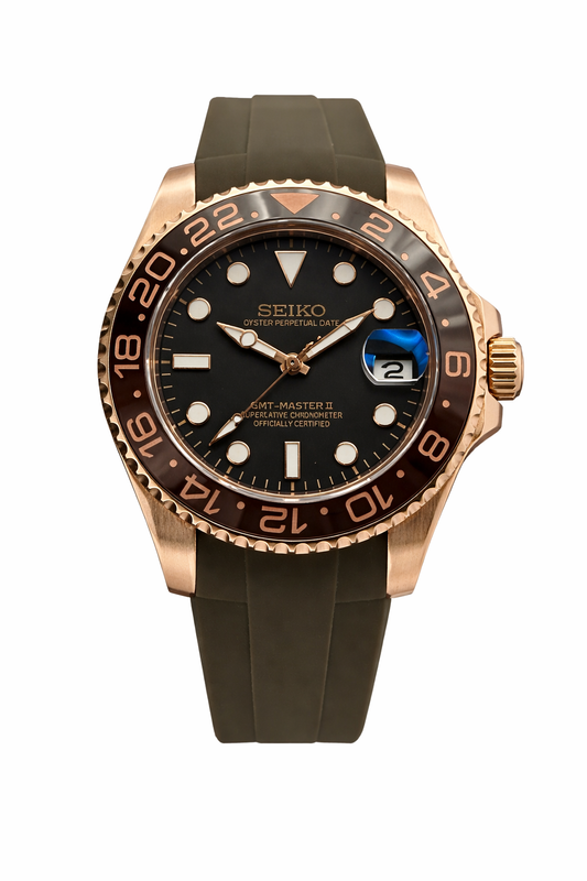 GMT Master II Mocha Rose Gold - Mod