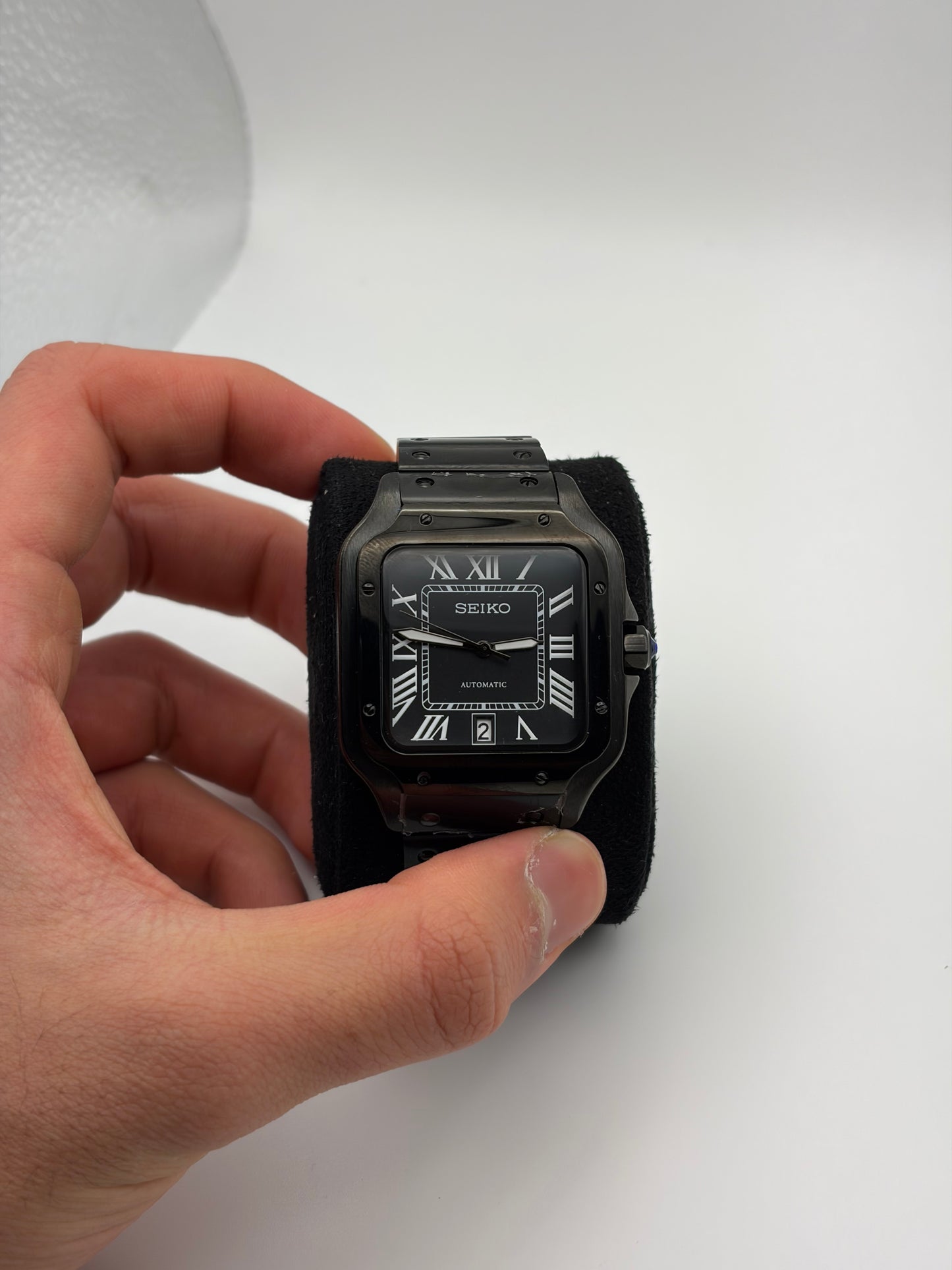 Santos Triple Black - Seiko Mod