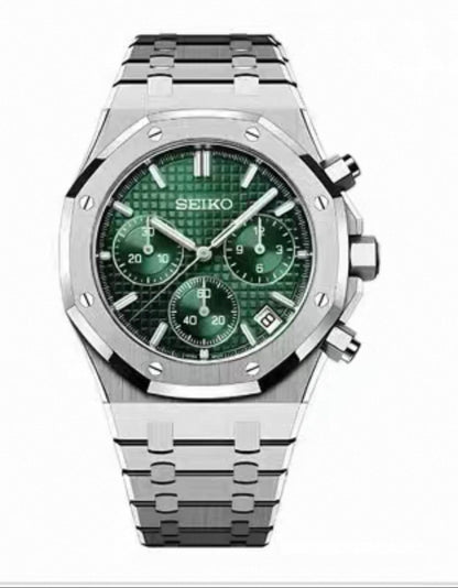 Royal Oak Green Chronograph- Seiko Mod