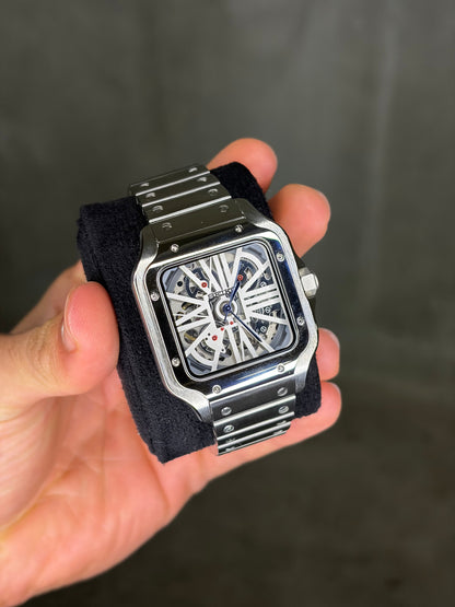 Santos Skeleton Dial - Seiko Mod