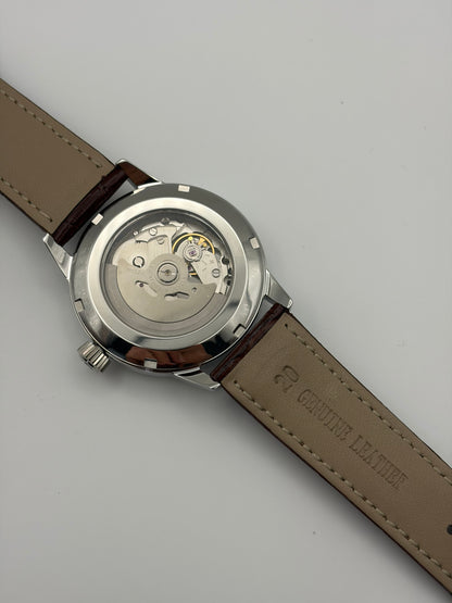Presage marron et or rose - Seiko Mod