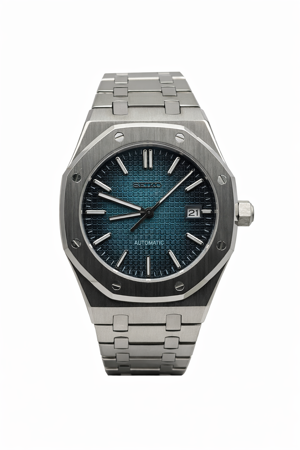 Royal oak blue fade dial - Seiko Mod