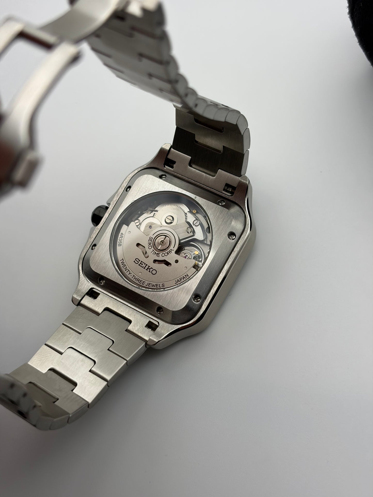 Santos Green Ombre Dial - Seiko Mod