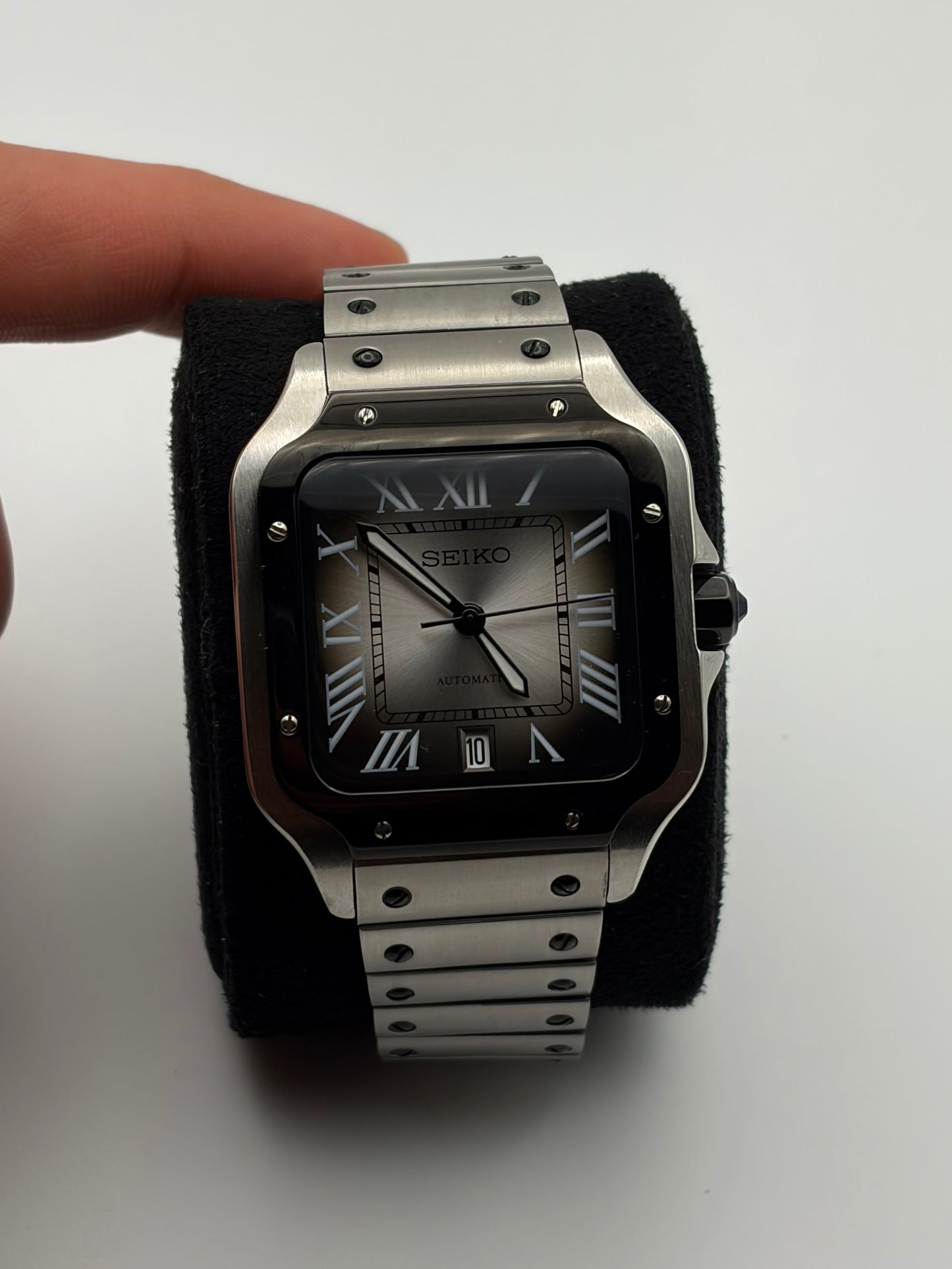 Santos Smoke Dial - Seiko Mod