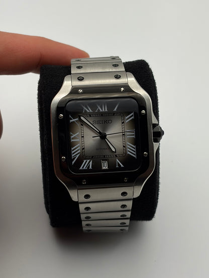 Santos Smoke Dial - Seiko Mod