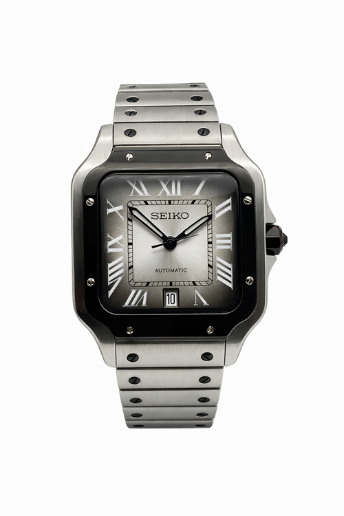 Santos Smoke Dial - Seiko Mod