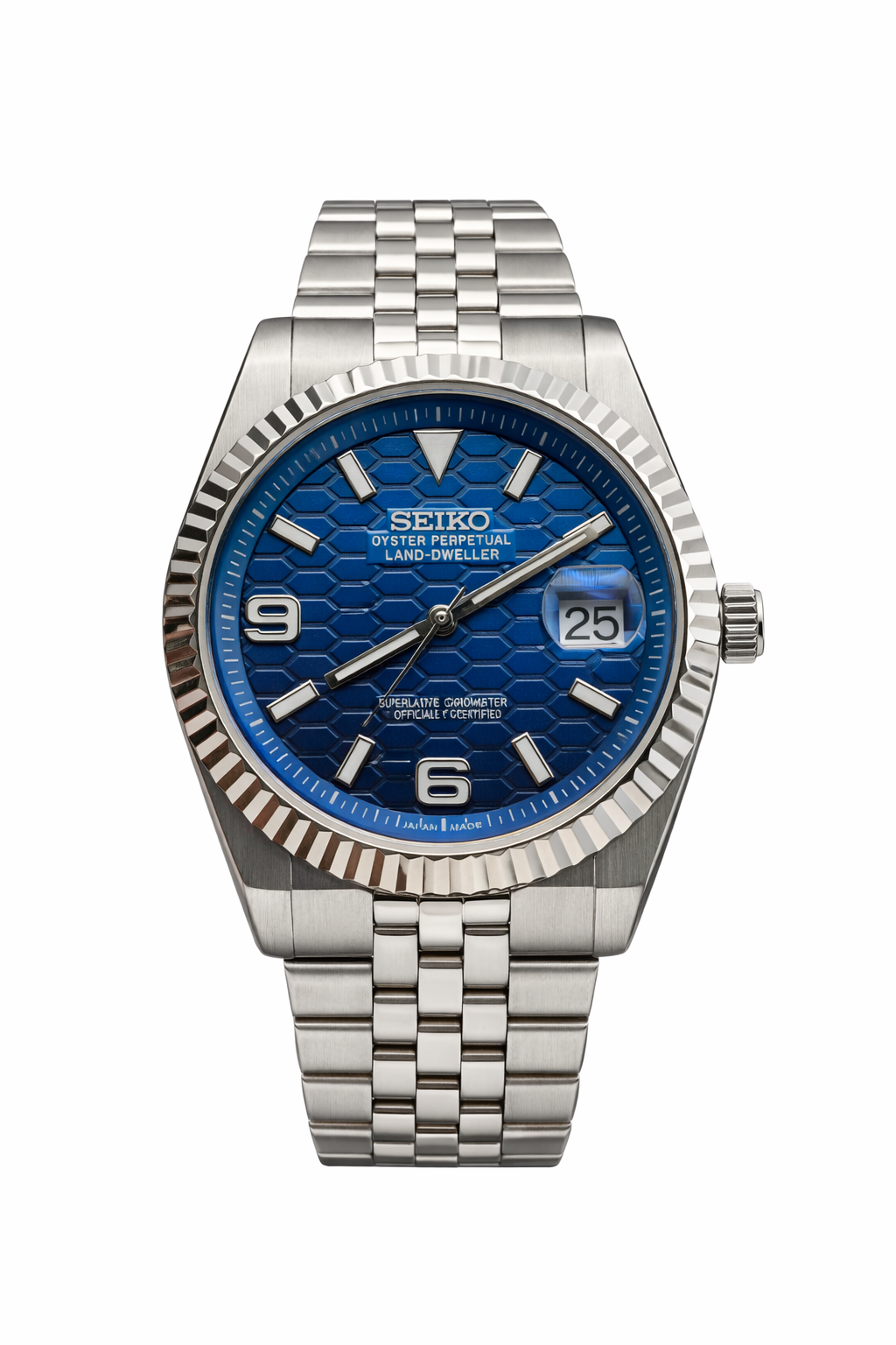 Land dweller deep ocean blue - Seiko Mod