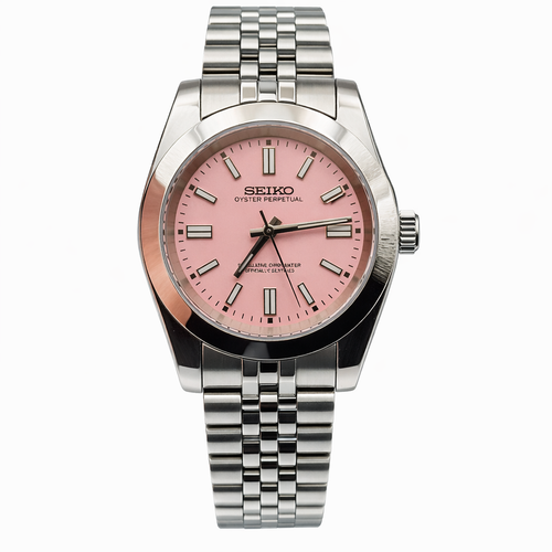 Oyster perpetual Pink - Seiko Mod