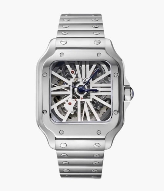 Santos Skeleton Dial - Seiko Mod