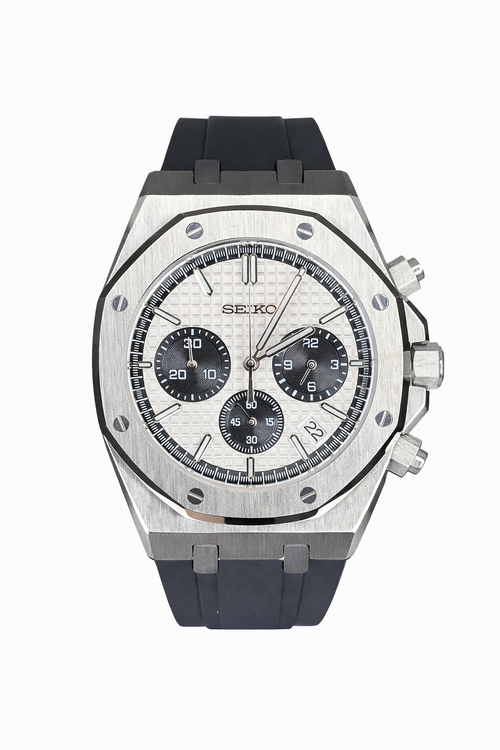 Silver Royal Oak Chronograph - Seiko Mod