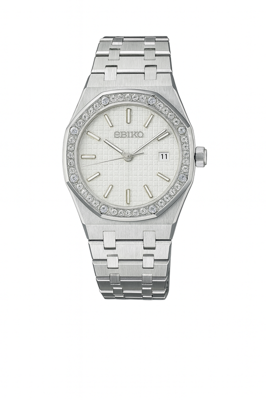 Mini Royal Oak Diamond Bezel - Seiko Mod