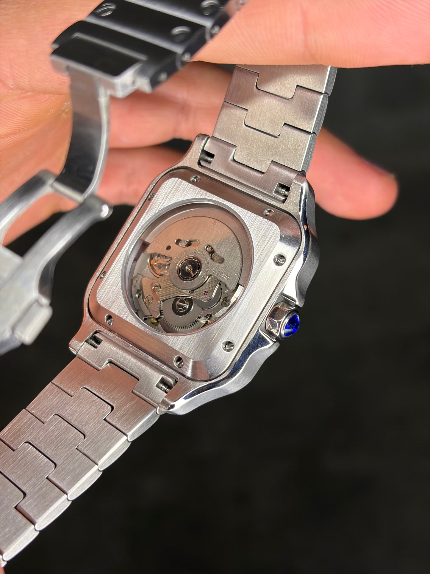 Santos Blue Fuck 9-5 - Seiko Mod