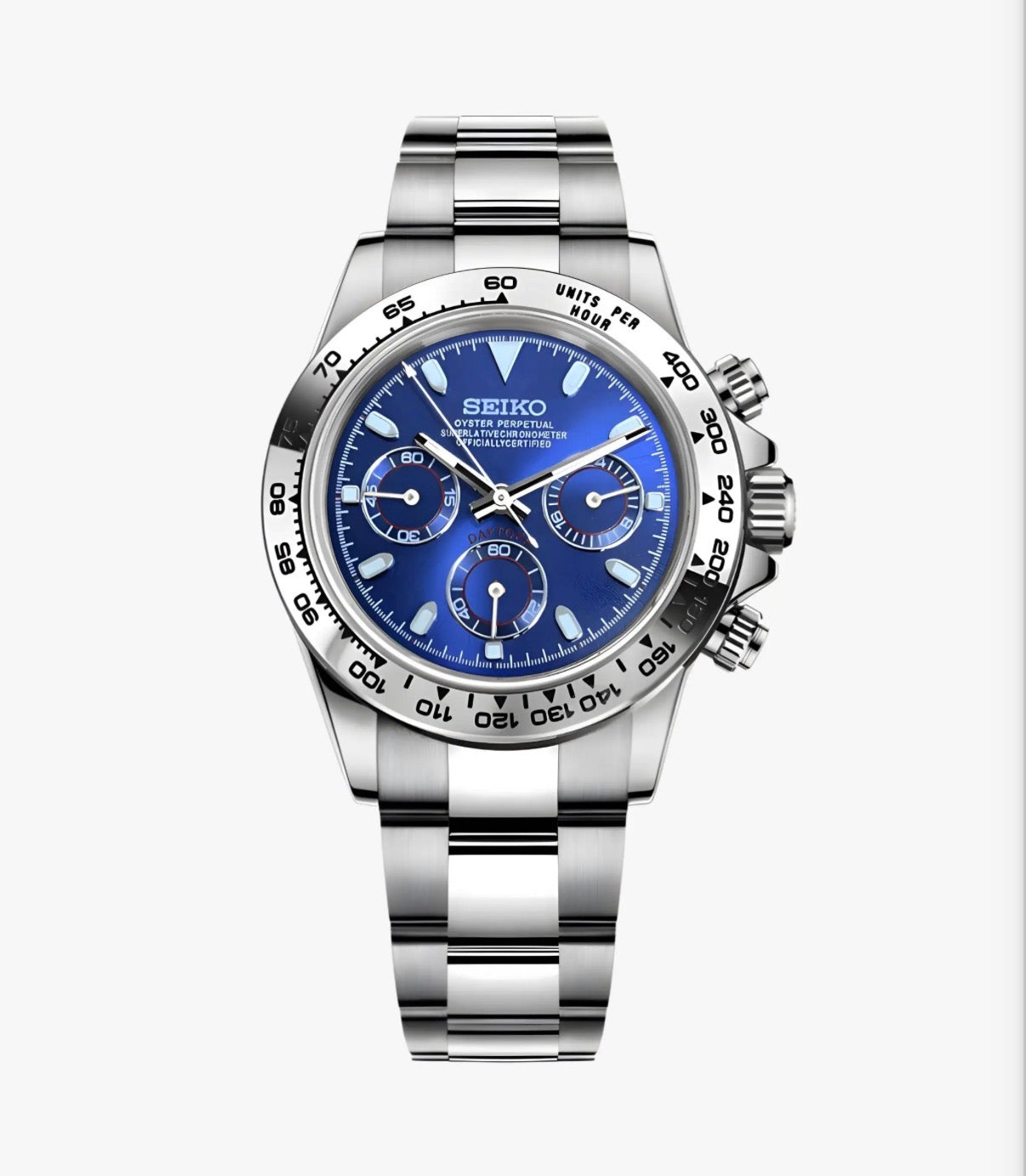 Daytona Ocean Blue - Seiko Mod