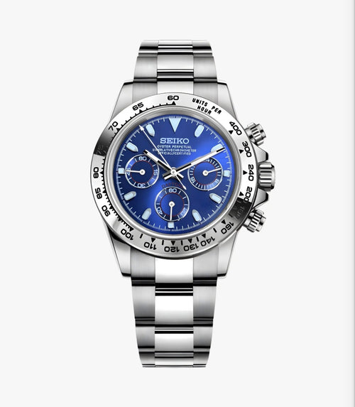 Daytona Ocean Blue - Seiko Mod