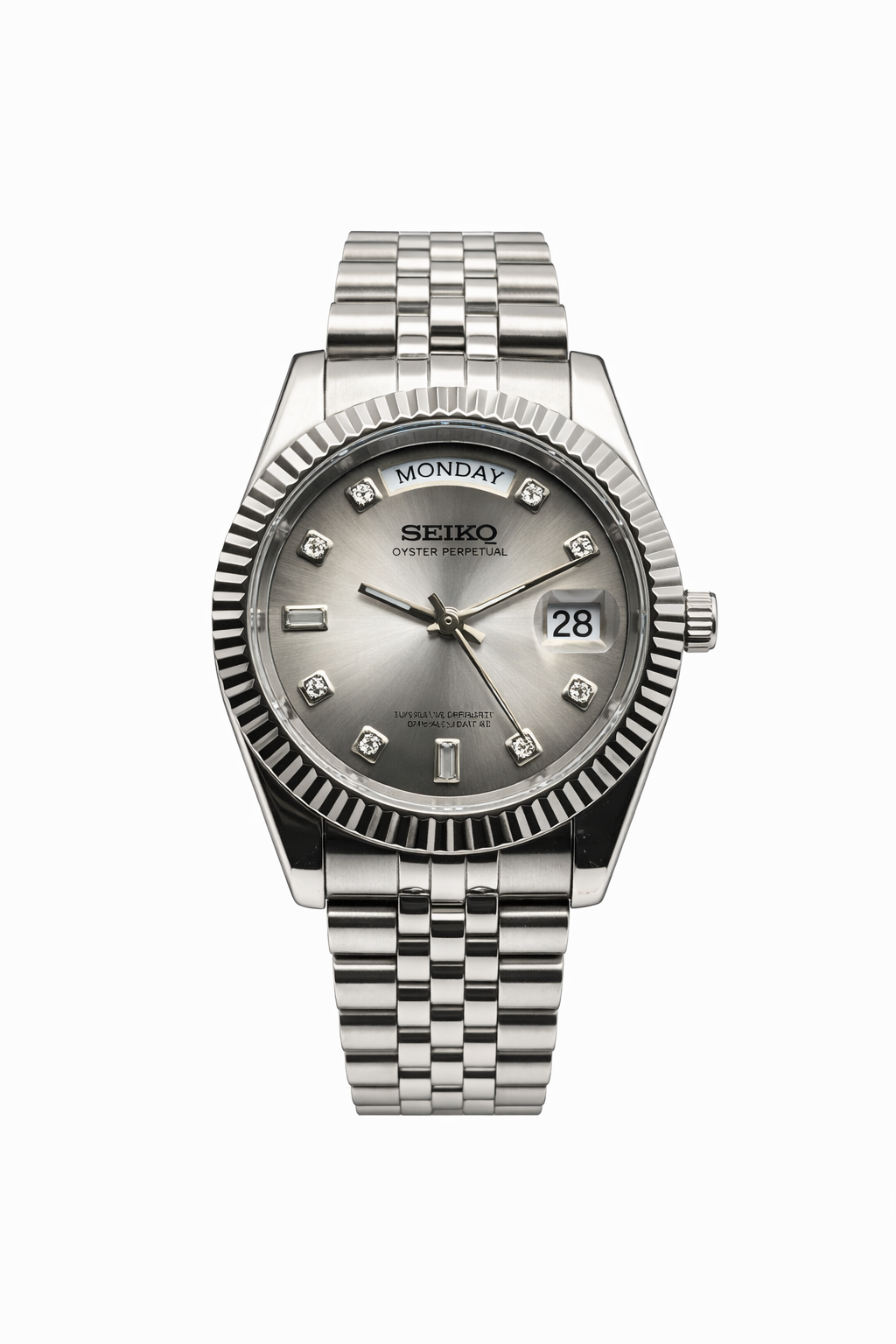 Shadow Baguette DayDate - Seiko Mod