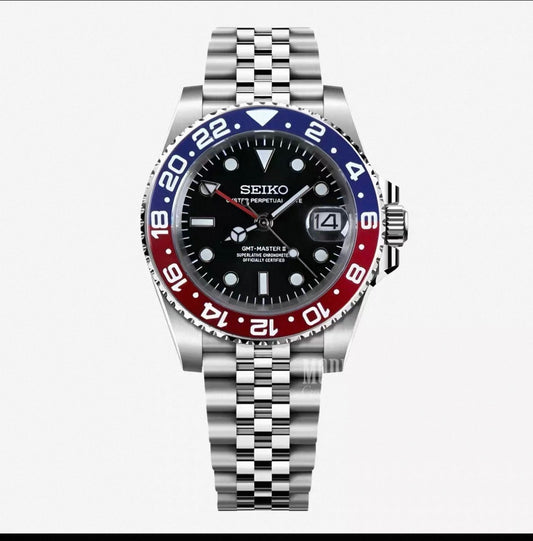 GMT Master II Pepsi - Seiko Mod