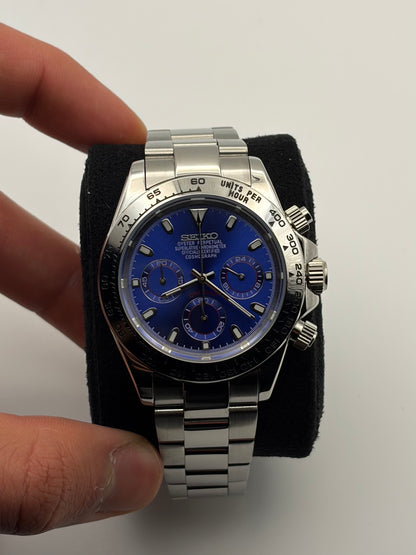 Daytona Ocean Blue - Seiko Mod