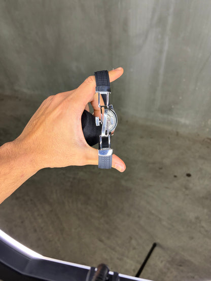 Black and silver Aquanaut - Seiko Mod