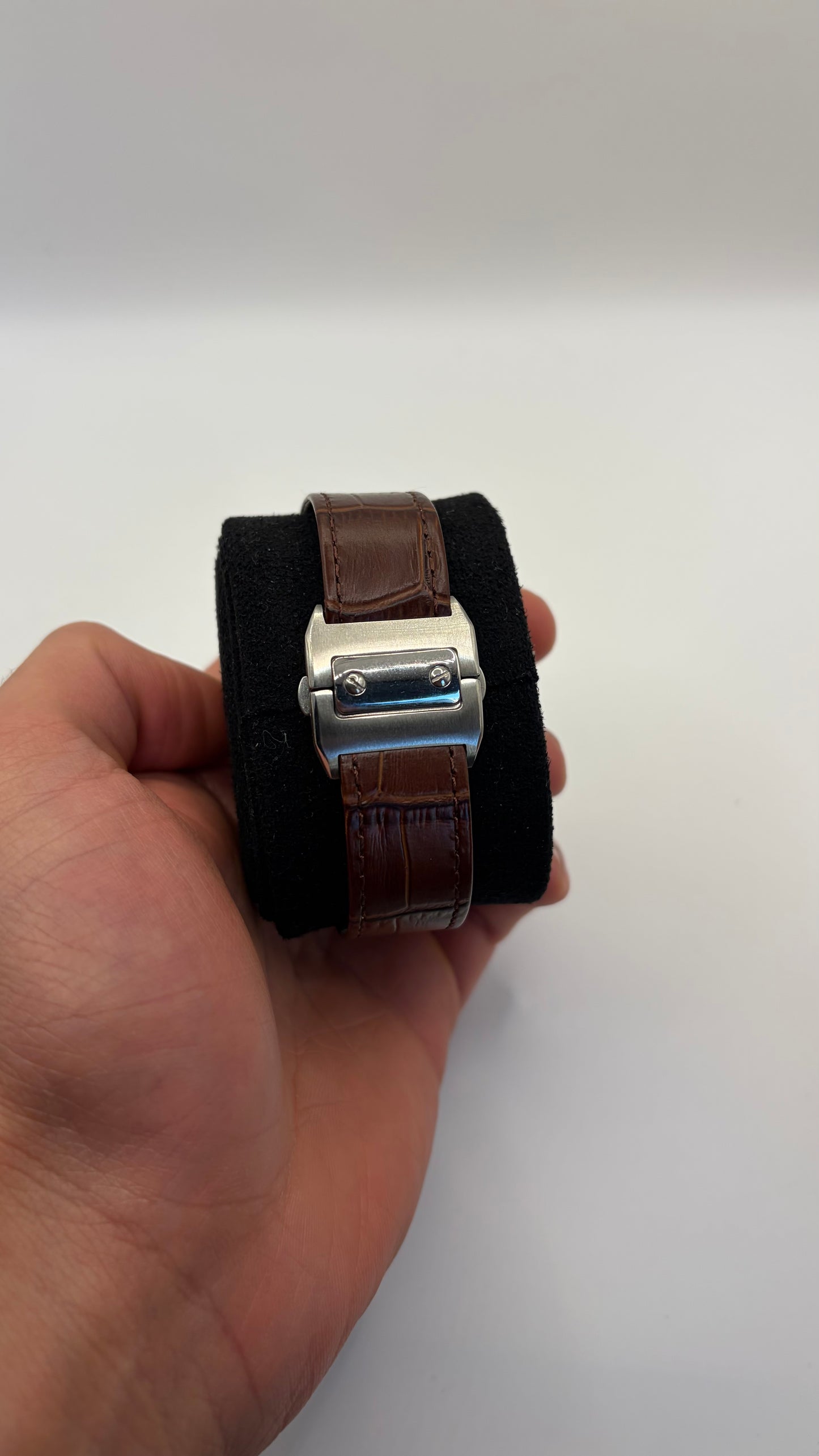 Santos Brown Leather - Seiko Mod