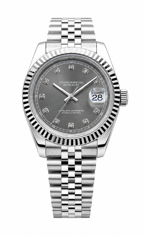 Datejust Grey Diamond Bezel