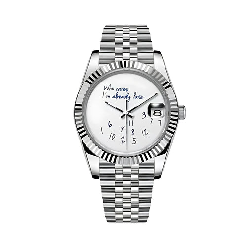 Datejust Who Cares im Always late